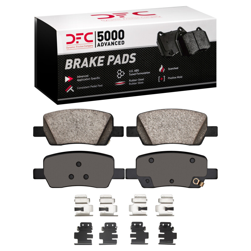 Hyundai Palisade Brake Pads - Rear - DFC - 5000 Advanced Ceramic - `21-`26