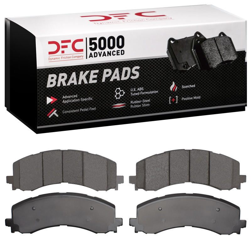 Ford F-150 Lightning Brake Pads - Front - DFC - 5000 Advanced Ceramic - `21-`25 Ford F-150 Lightning Brake Pads - Front - DFC - 5000 Advanced Ceramic - `21-`25
