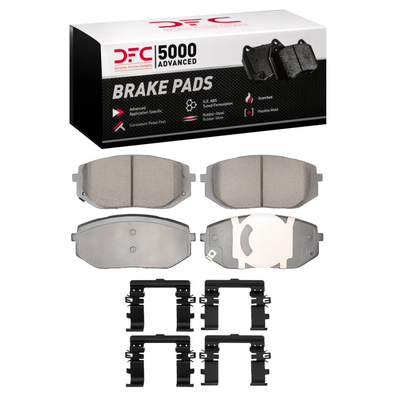 Hyundai Tucson Brake Pads - Front - DFC - 5000 Advanced Ceramic - `22-`25