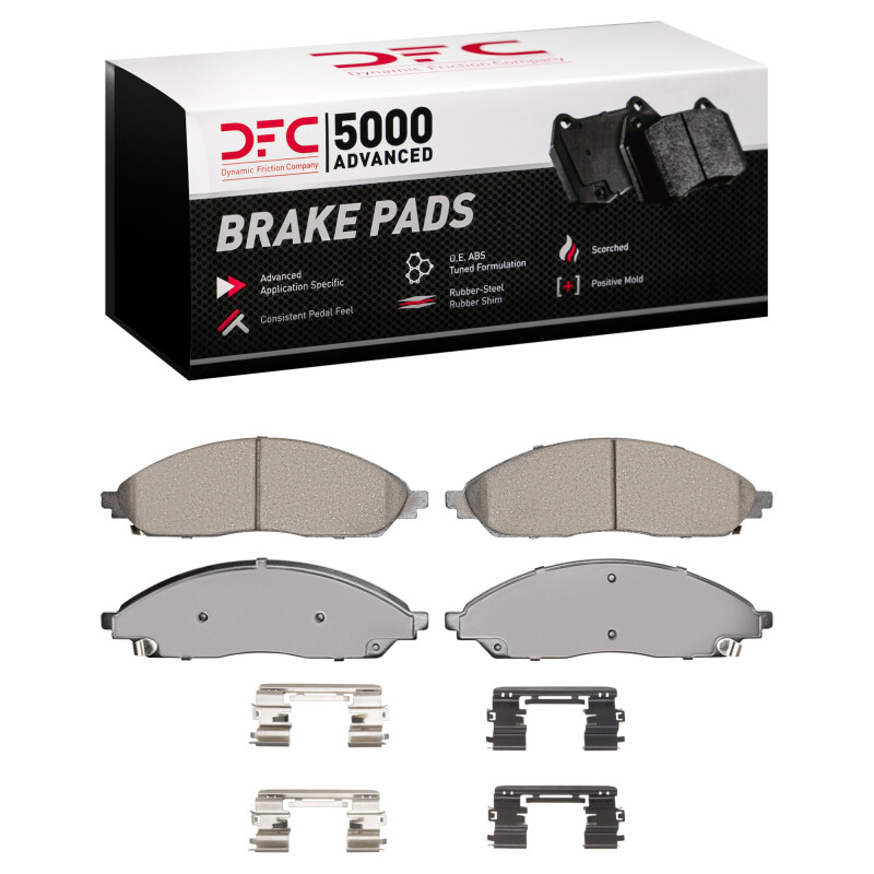 Chrysler Pacifica Brake Pads - Front - DFC - 5000 Advanced Ceramic - `20-`25