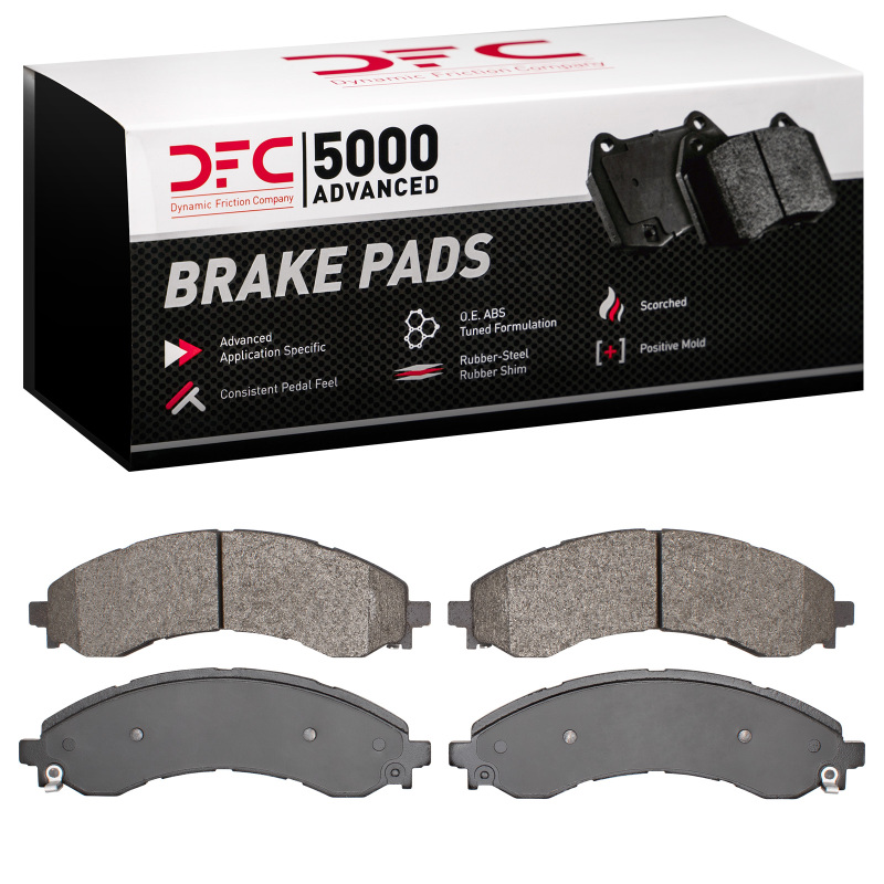 Chevrolet Express 3500 Brake Pads - Front - DFC - 5000 Advanced Semi Metallic - `21-`25