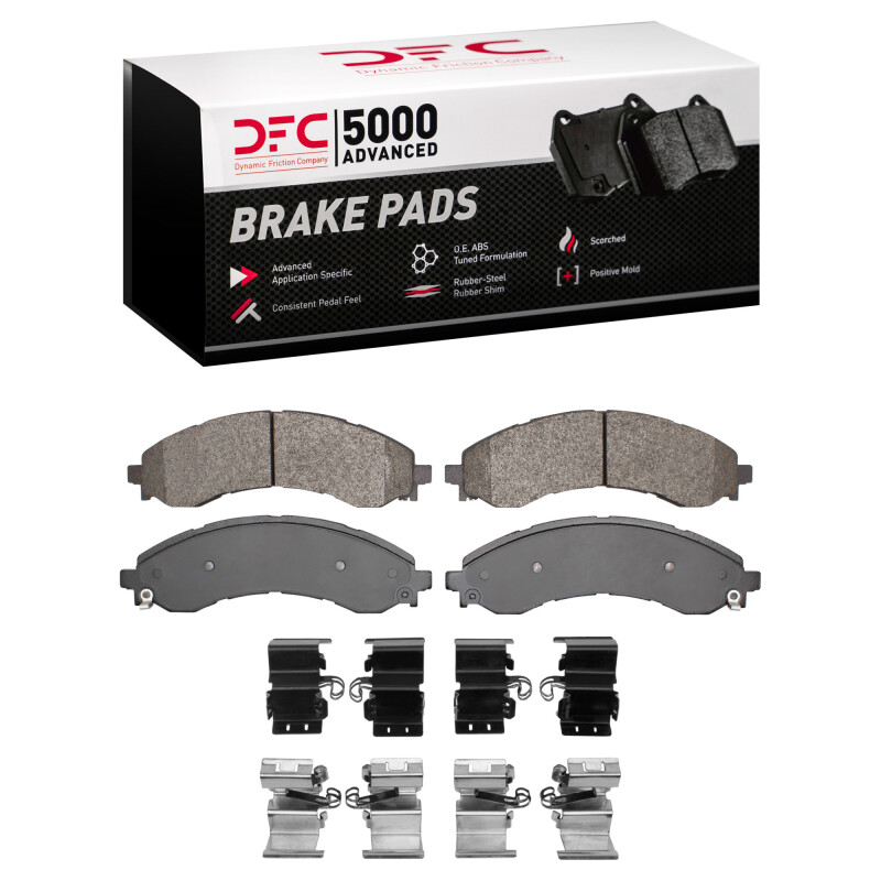Chevrolet Express 4500 Brake Pads - Front - DFC - 5000 Advanced Semi Metallic - `21-`25