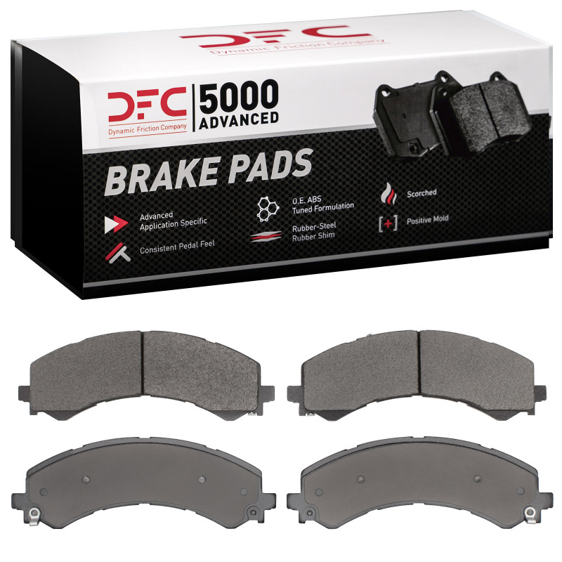 Chevrolet Express 3500 Brake Pads - Rear - DFC - 5000 Advanced Semi Metallic - `21-`25