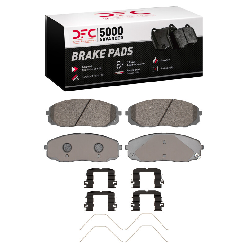 Kia Sedona Brake Pads - Front - DFC - 5000 Advanced Ceramic - `15-`21
