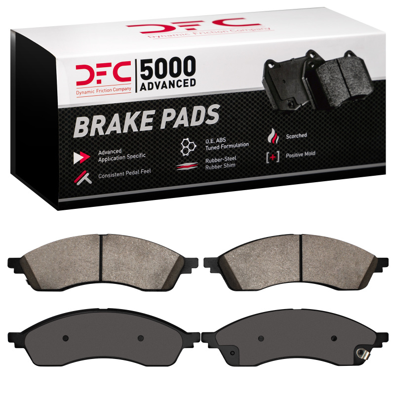 Ford Edge Brake Pads - Front - DFC - 5000 Advanced Ceramic - `21-`24