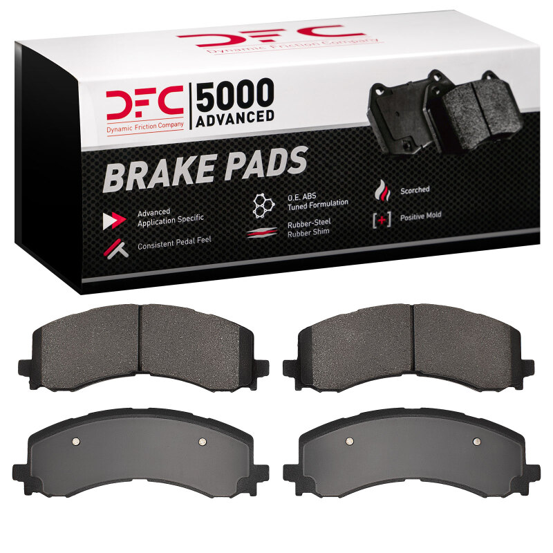 Ford F-150 Brake Pads - Front - DFC - 5000 Advanced Semi Metallic - `21-`25 Ford F-150 Brake Pads - Front - DFC - 5000 Advanced Semi Metallic - `21-`25