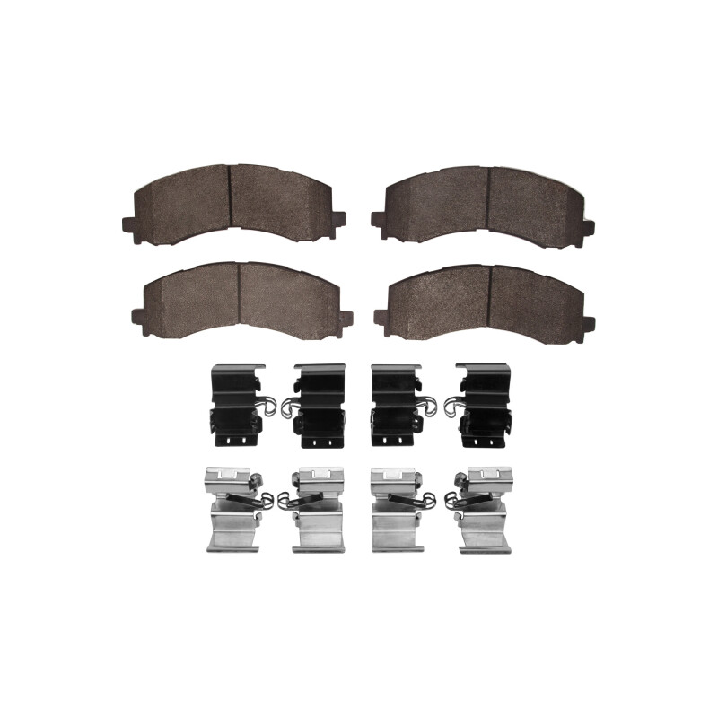 Ford F-150 Brake Pads - Front - DFC - 5000 Advanced Semi Metallic - `21-`25