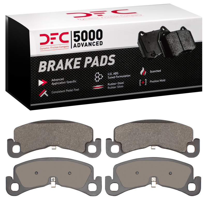 Tesla Model S Brake Pads - Front - DFC - 5000 Advanced Low Metallic - `21-`25