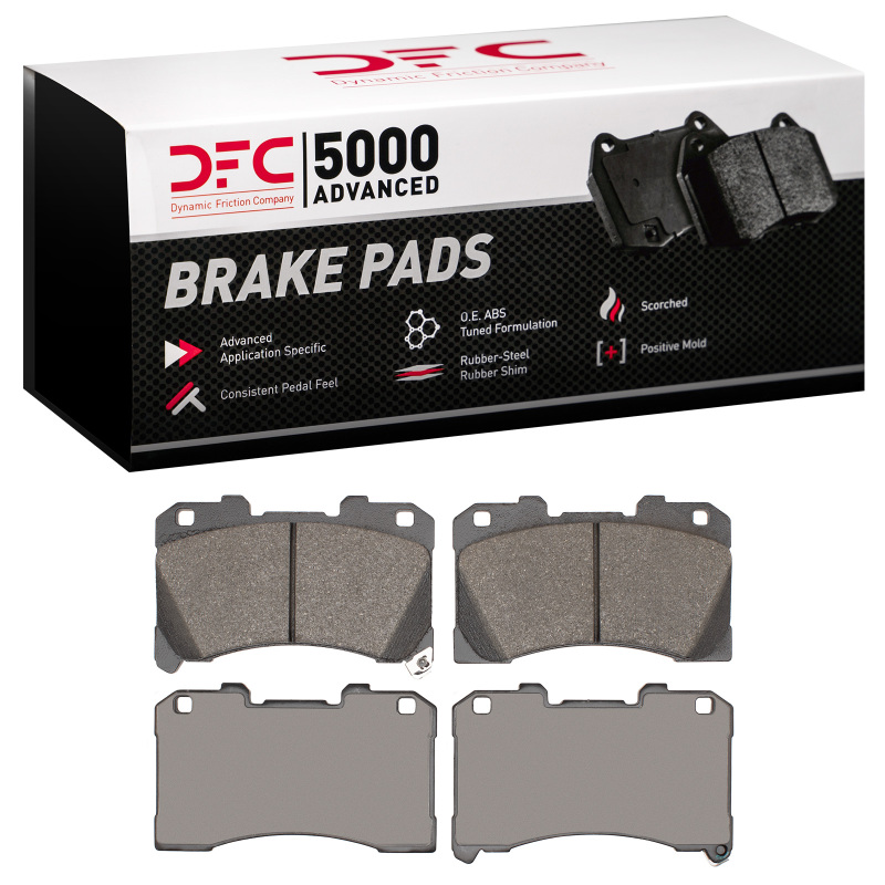 Toyota GR Yaris Brake Pads - Front - DFC - 5000 Advanced Low Metallic - `22-`25