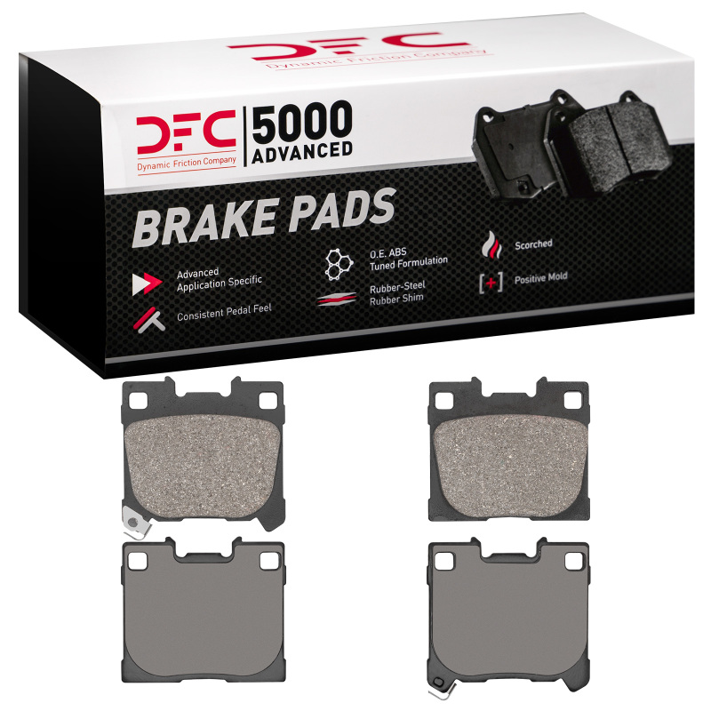 Toyota Corolla Brake Pads - Rear - DFC - 5000 Advanced Low Metallic - `22-`25