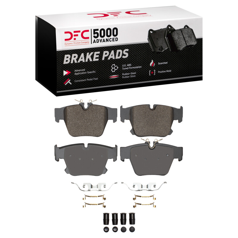 BMW 760i xDrive Brake Pads - Rear - DFC - 5000 Advanced Low Metallic - `23-`25