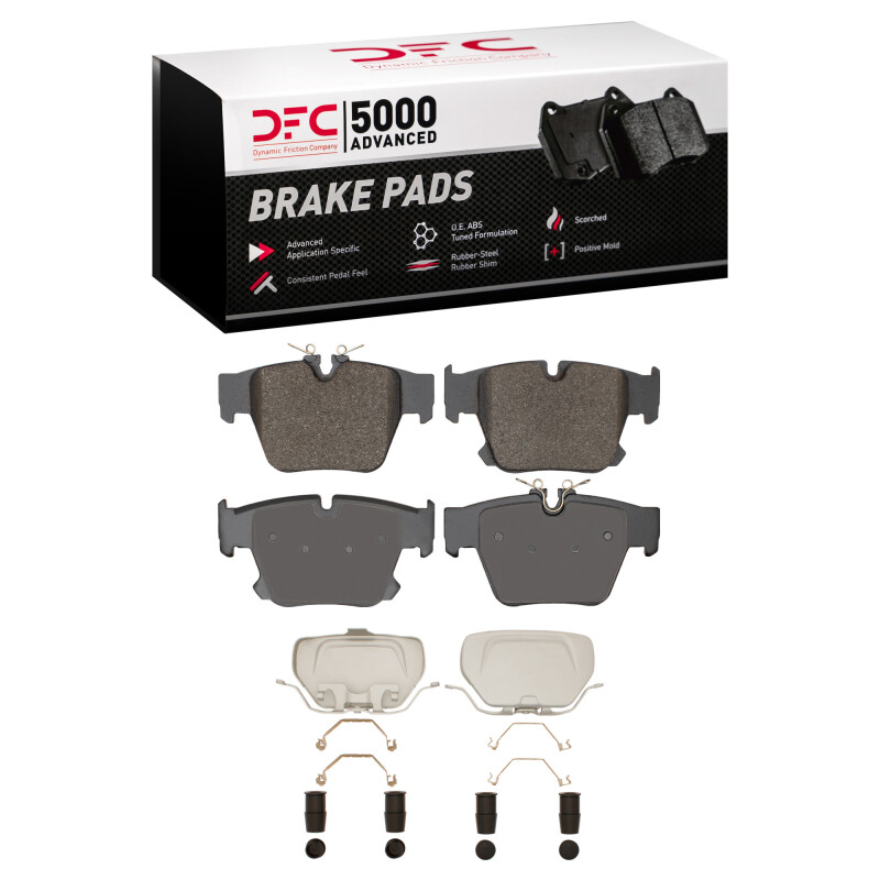 BMW Xm Brake Pads - Rear - DFC - 5000 Advanced Low Metallic - `23-`25