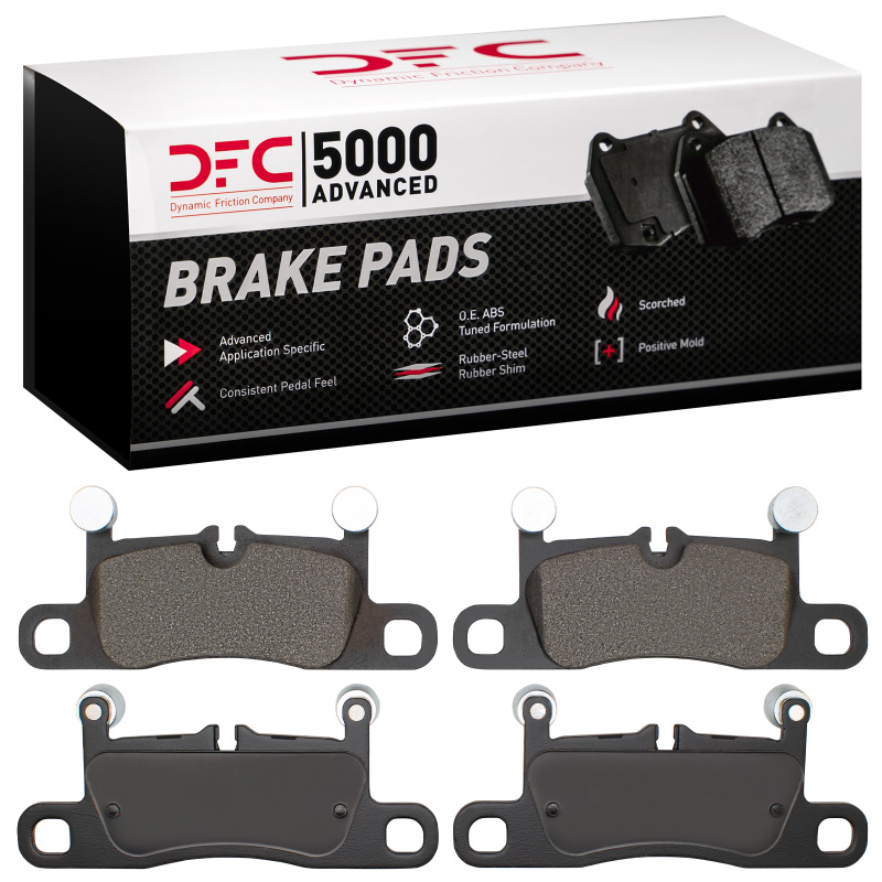 Audi e-TRON GT Brake Pads - Rear - DFC - 5000 Advanced Low Metallic - `20-`25