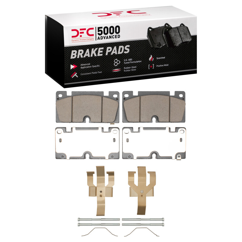 Chevrolet Colorado Brake Pads - Front - DFC - 5000 Advanced Ceramic - `23-`25