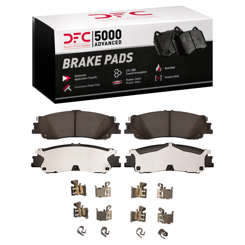 Infiniti QX80 Brake Pads - Rear - DFC - 5000 Advanced Ceramic - `22-`25