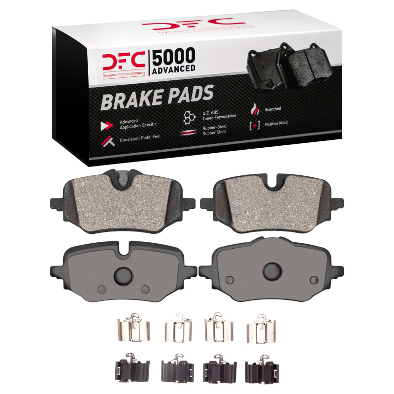 BMW 228i xDrive Gran Coupe Brake Pads - Rear - DFC - 5000 Advanced Low Metallic - `23-`26