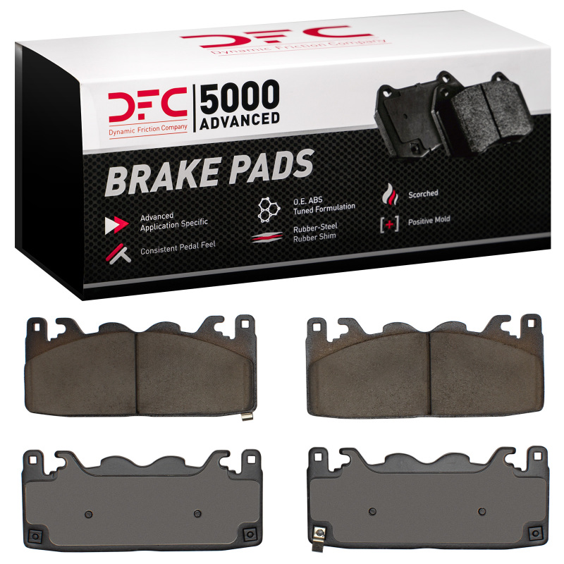 Ford Mustang Brake Pads - Front - DFC - 5000 Advanced Ceramic - `24-`25