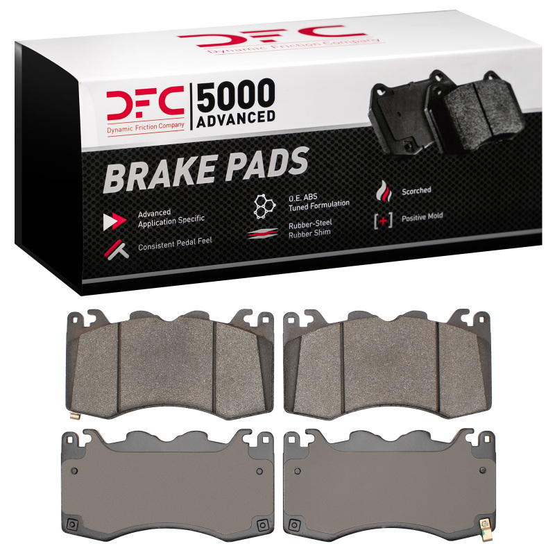 Ford Mustang Brake Pads - Front - DFC - 5000 Advanced Low Metallic - `24-`25