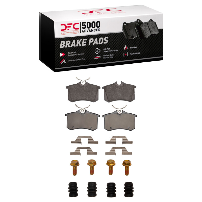 Audi A6 Quattro Brake Pads - Rear - DFC - 5000 Advanced Low Metallic - `99-`06