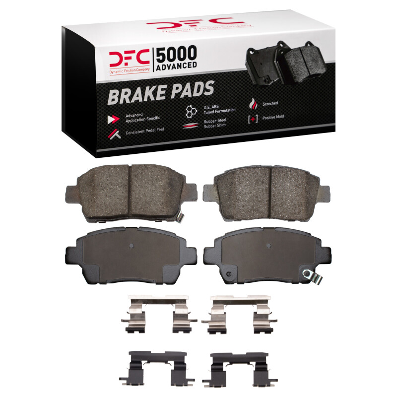 Toyota Celica Brake Pads - Front - DFC - 5000 Advanced Ceramic - 2000