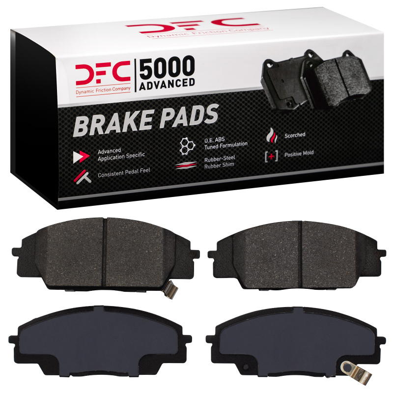 Acura CSX Brake Pads - Front - DFC - 5000 Advanced Low Metallic - `00-`10
