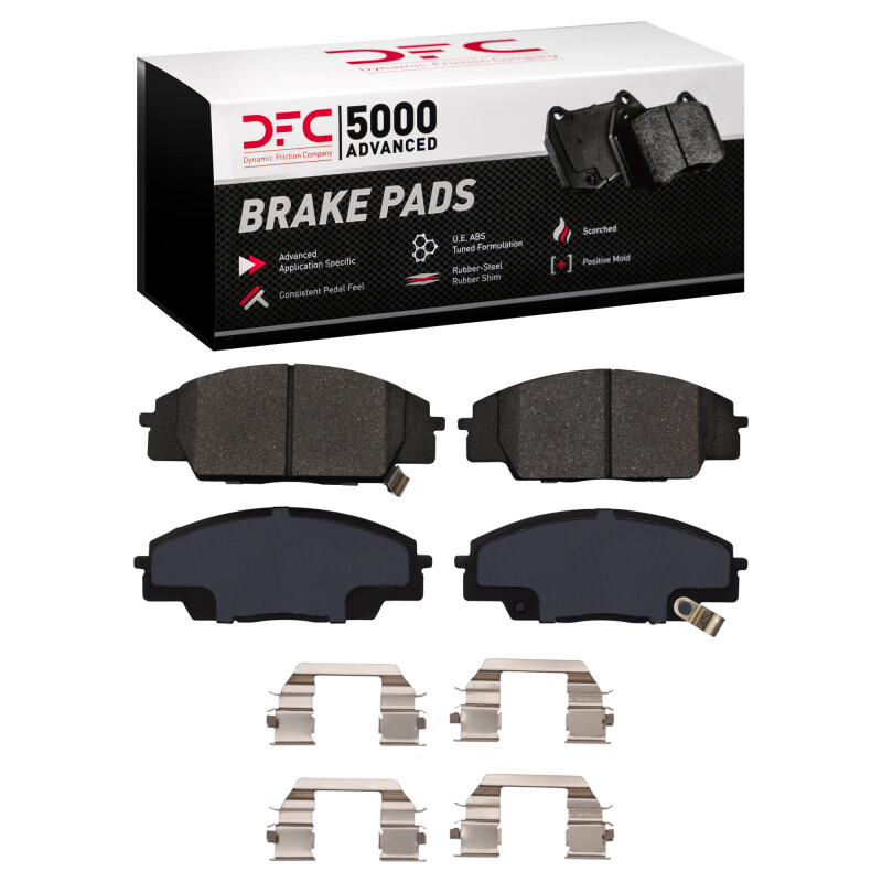 Acura RSX Brake Pads - Front - DFC - 5000 Advanced Low Met - `00-`10