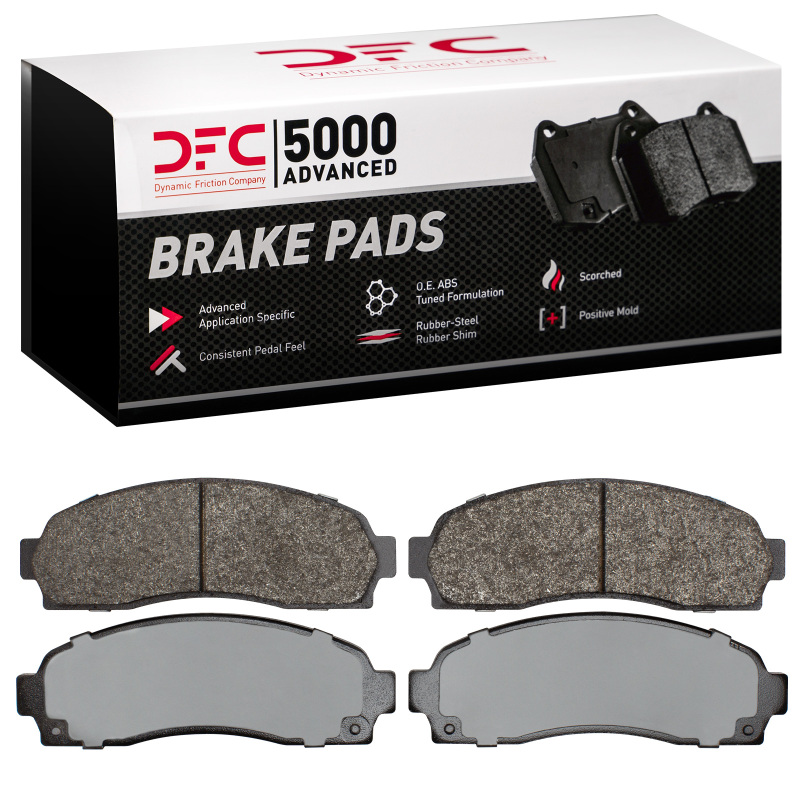 Ford Explorer Sport Trac Brake Pads - Front - DFC - 5000 Advanced Semi Metallic - `01-`11