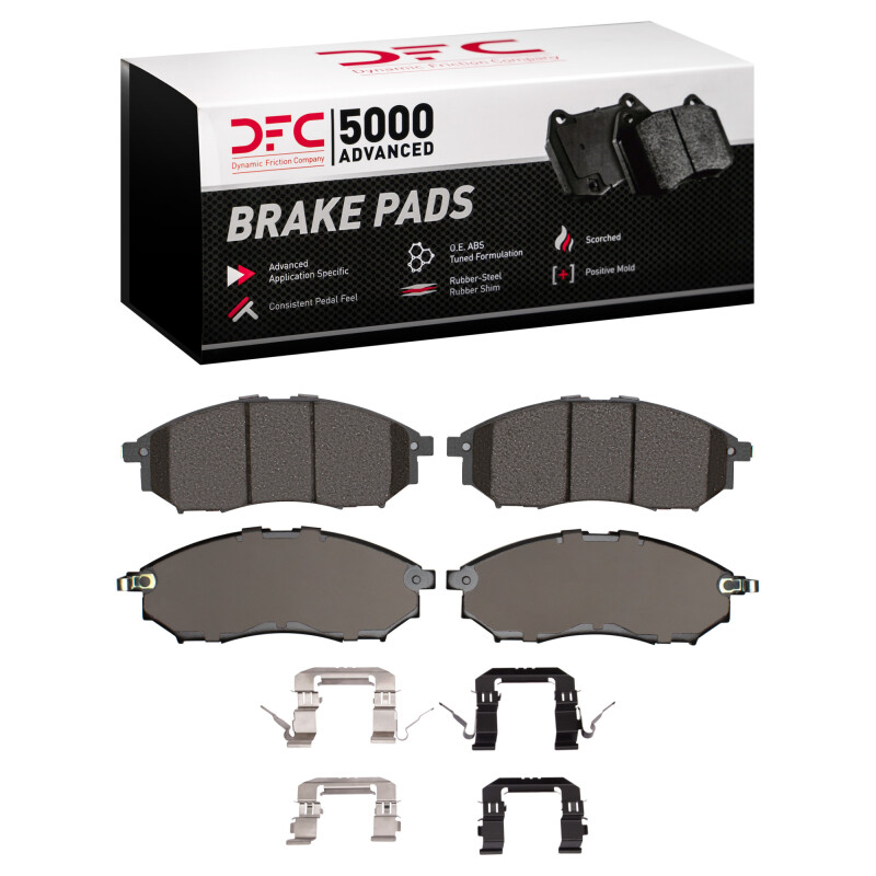 Infiniti FX37 Brake Pads - Front - DFC - 5000 Advanced Ceramic - `05-`13