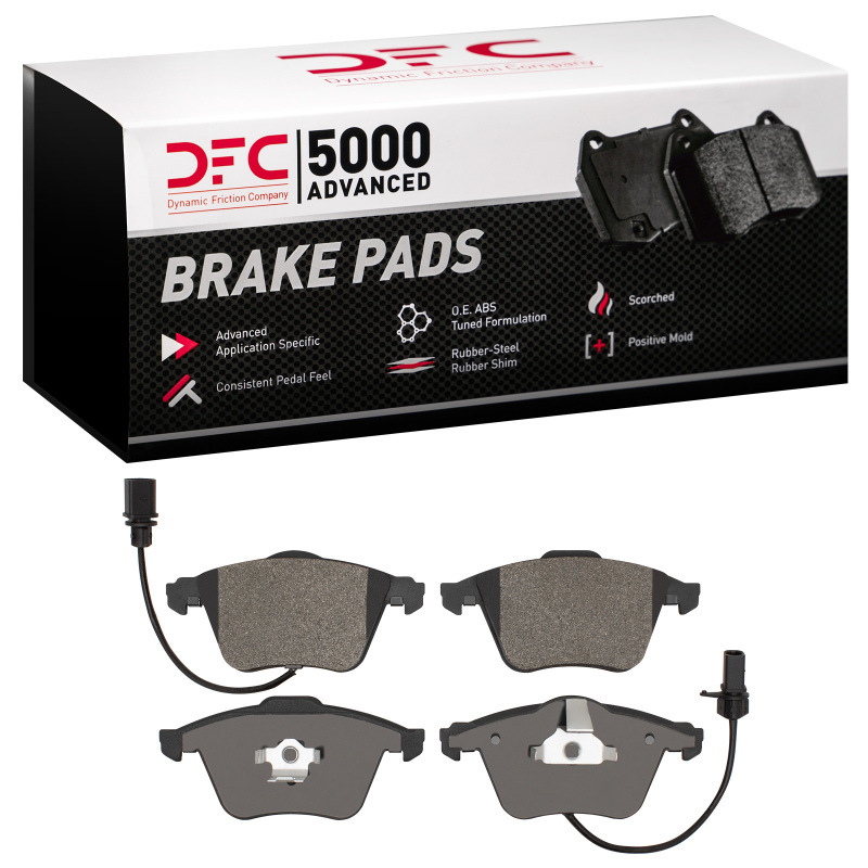 Audi A6 Brake Pads - Front - DFC - 5000 Advanced Low Met - `04-`11