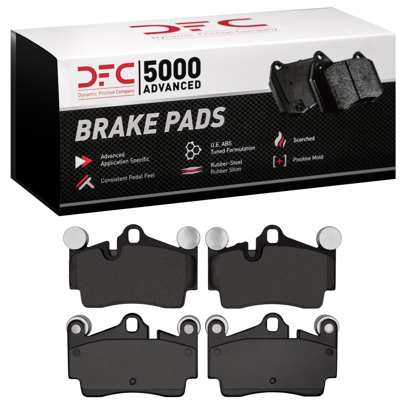 Porsche Cayenne Brake Pads - Rear - DFC - 5000 Advanced Ceramic - `03-`10