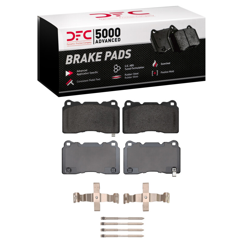 Acura Integra Brake Pads - Front - DFC - 5000 Advanced Low Metallic - `20-`25