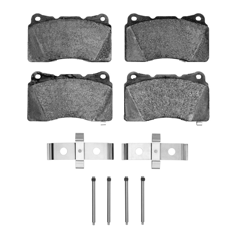 Ford Mustang Brake Pads - Front - DFC - 5000 Advanced Low Metallic - `04-`14