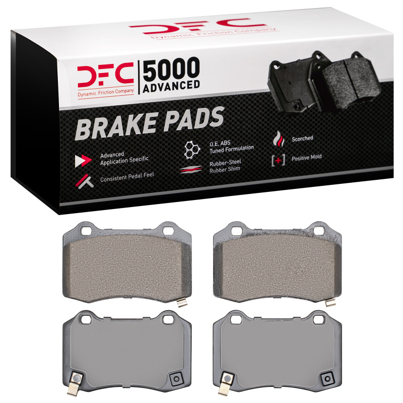 Chrysler 300 Brake Pads - Rear - DFC - 5000 Advanced Ceramic - `10-`23