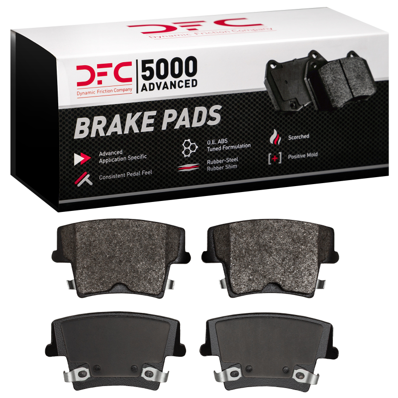 Chrysler 300 Brake Pads - Rear - DFC - 5000 Advanced Semi Metallic - `05-`18