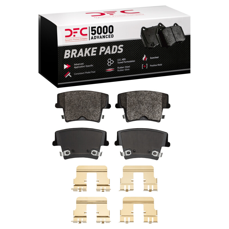Dodge Magnum Brake Pads - Rear - DFC - 5000 Advanced Semi-Metallic - `06-`08