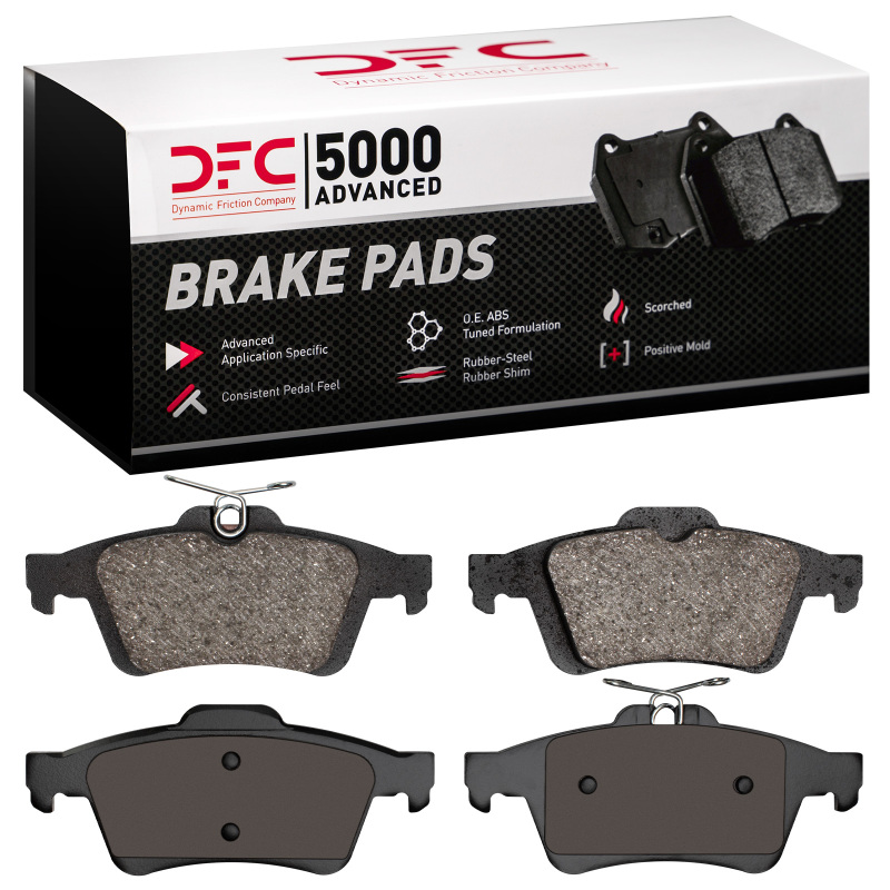 Chevrolet Cobalt Brake Pads - Rear - DFC - 5000 Advanced Low Met - `03-`18