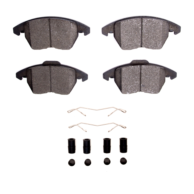 Audi TT Brake Pads - Front - DFC - 5000 Advanced Low Metallic - `05-`15