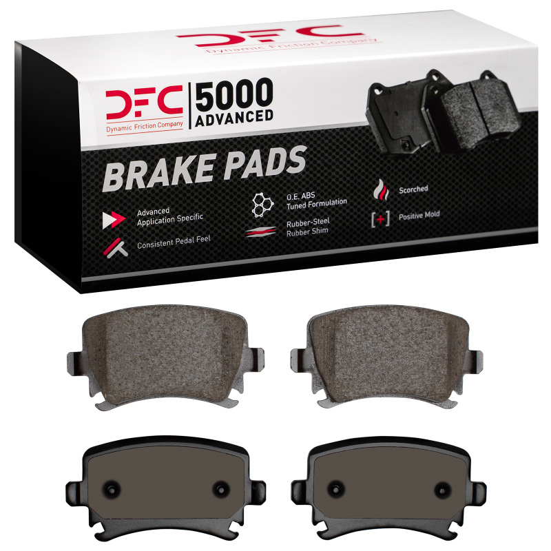 Audi A6 Brake Pads - Rear - DFC - 5000 Advanced Low Metallic - `05-`21