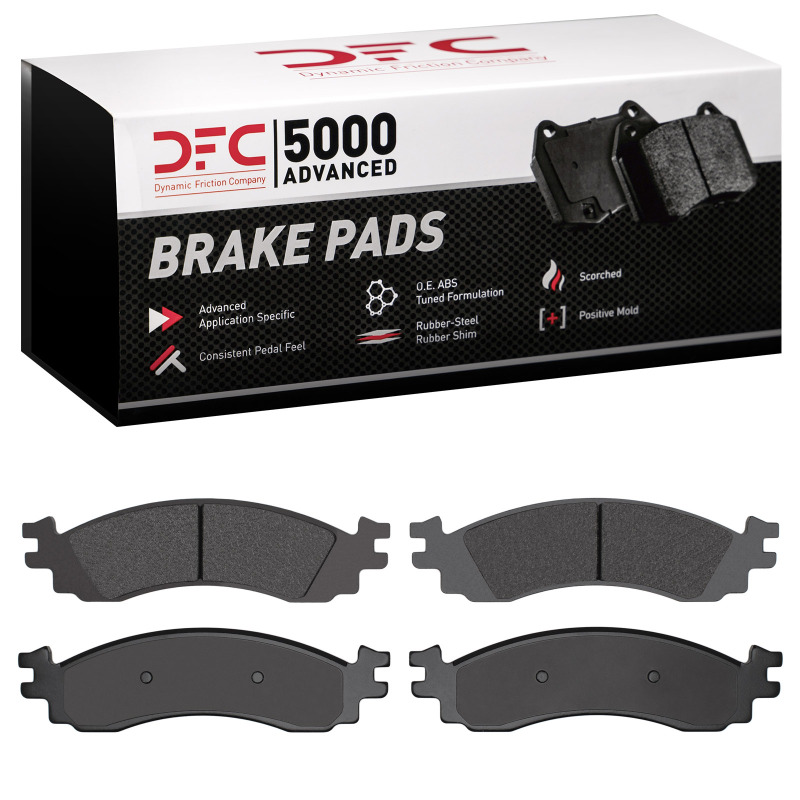 Ford Taurus Brake Pads - Front - DFC - 5000 Advanced Low Metallic - `10-`12