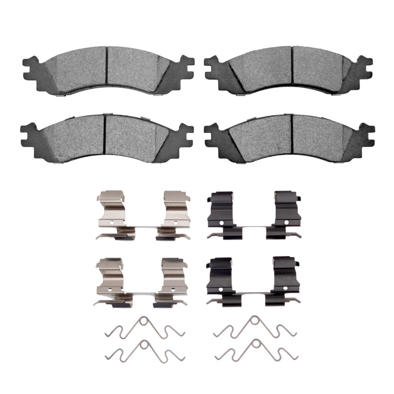 Ford Taurus Brake Pads - Front - DFC - 5000 Advanced Low Metallic - `10-`12