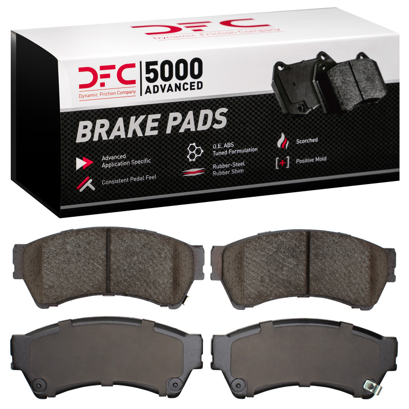 Ford Fusion Brake Pads - Front - DFC - 5000 Advanced Ceramic - `06-`12