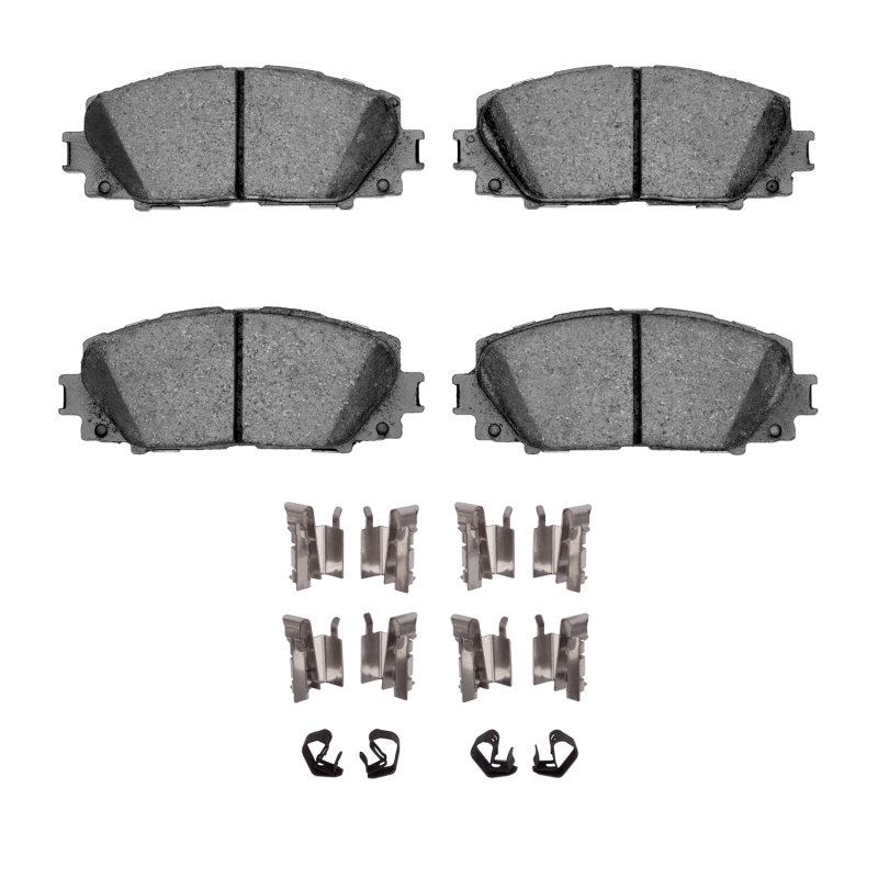 Scion IQ Brake Pads - Front - DFC - 5000 Advanced Ceramic - `12-`19
