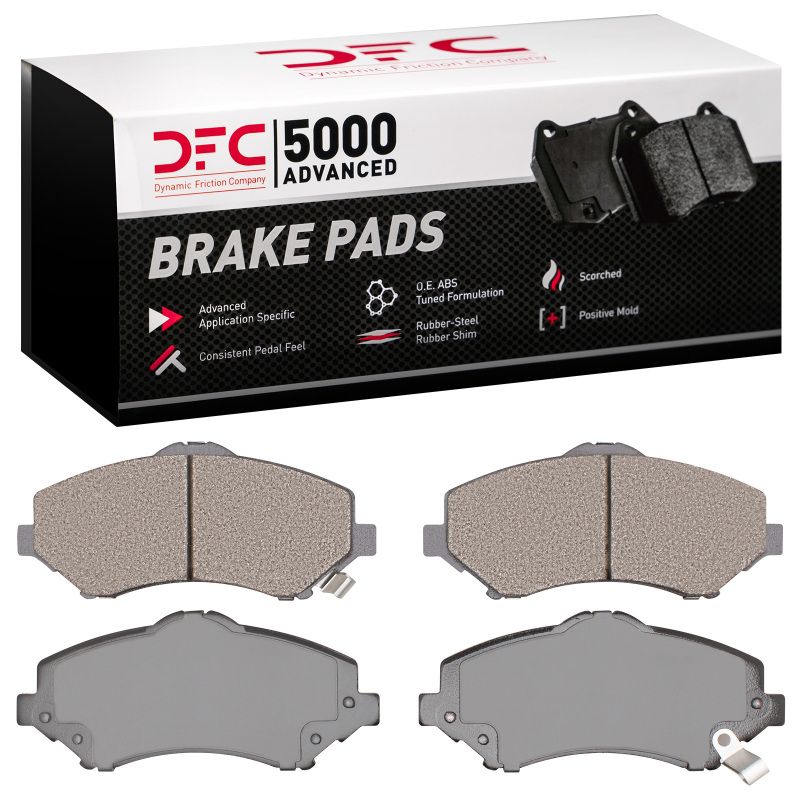Chrysler Town & Country Brake Pads - Front - DFC - 5000 Advanced Semi Met - `08-`12