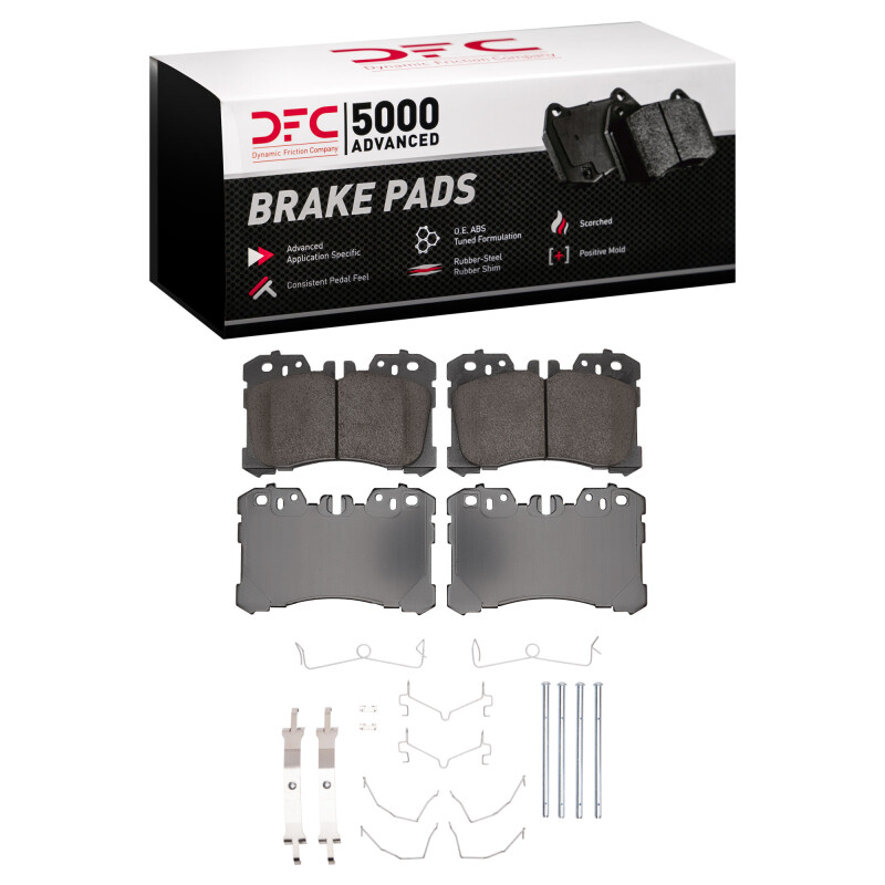 Lexus LS500 Brake Pads - Front - DFC - 5000 Advanced Ceramic - `18-`25