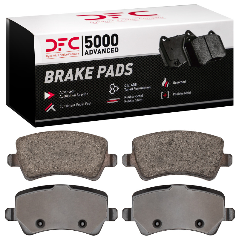 Land Rover Range Rover Evoque Brake Pads - Rear - DFC - 5000 Advanced Low Metallic - `12-`15