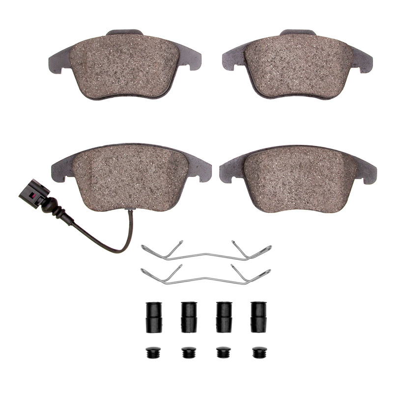 Volkswagen Tiguan Brake Pads - Front - DFC - 5000 Advanced Low Metallic - `09-`13