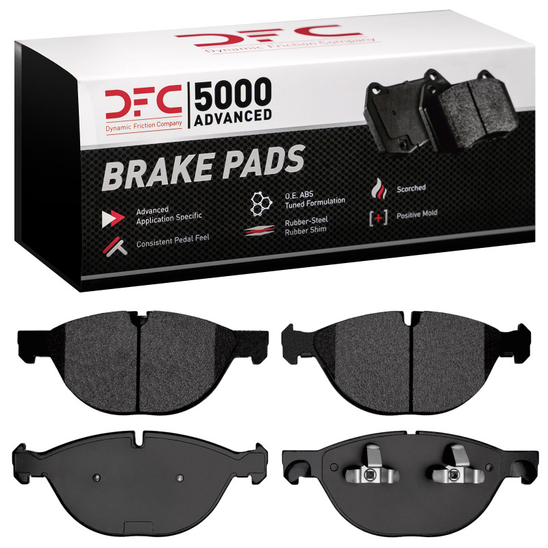 BMW X6 Brake Pads - Front - DFC - 5000 Advanced Low Metallic - `08-`14