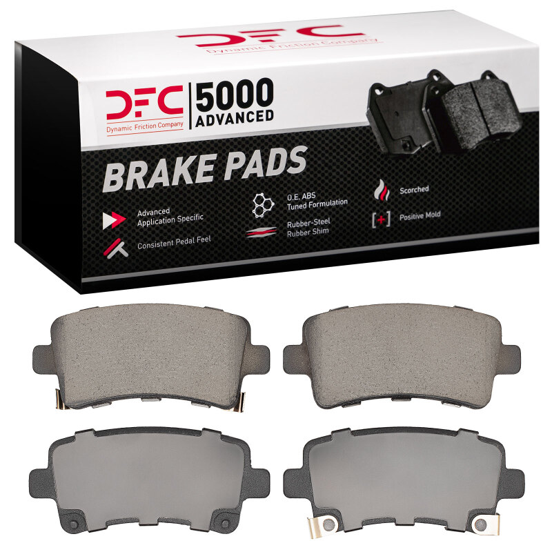 Buick Regal Brake Pads - Rear - DFC - 5000 Advanced Low Metallic - `11-`13