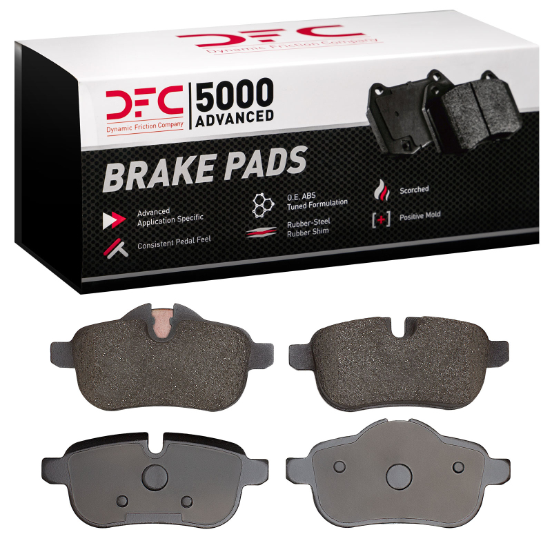 BMW Z4 Brake Pads - Rear - DFC - 5000 Advanced Ceramic - `11-`16
