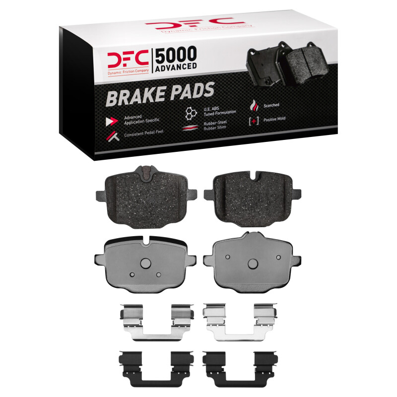 BMW M6 Brake Pads - Rear - DFC - 5000 Advanced Low Metallic - `12-`19